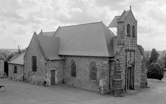 L'église de La Chapelle Saint-Aubert